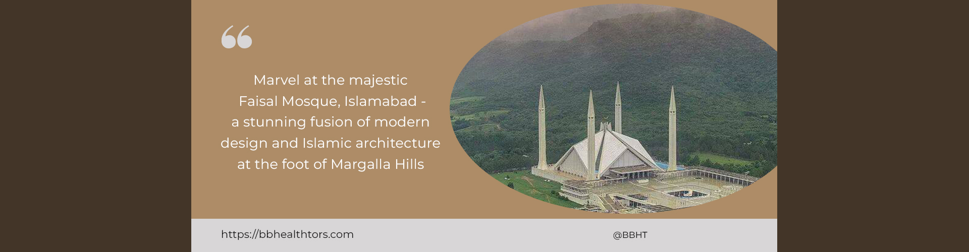 Faisal Mosque, Margalla Hills, Islamabad