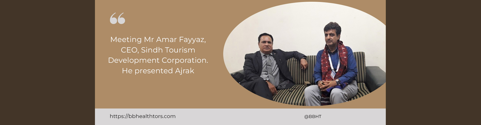 Meeting Mr Amar Fayyaz