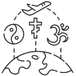 Religious Tourism Icon